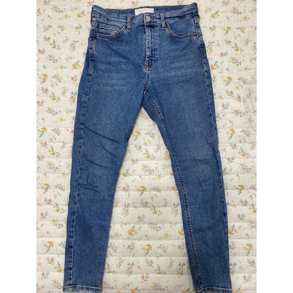 Blue Topshop Jamie Jeans